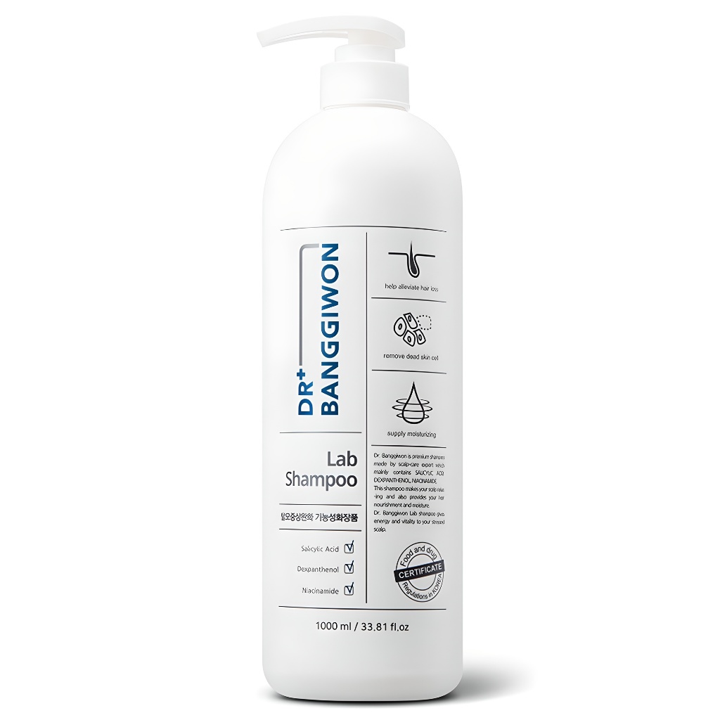 Bác sĩ Banggiwon Phòng thí nghiệm Rụng tóc Giảm triệu chứng Dầu gội chức năng 1000ml 1pc Chăm sóc da