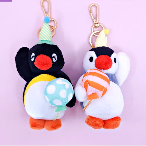 Pingu Authentic Đảng Pingu Pinga10cm Sang Trọng Đánh Bóng Đồ Chơi Keychais Túi Nhẫn Túi Quyến Rũ