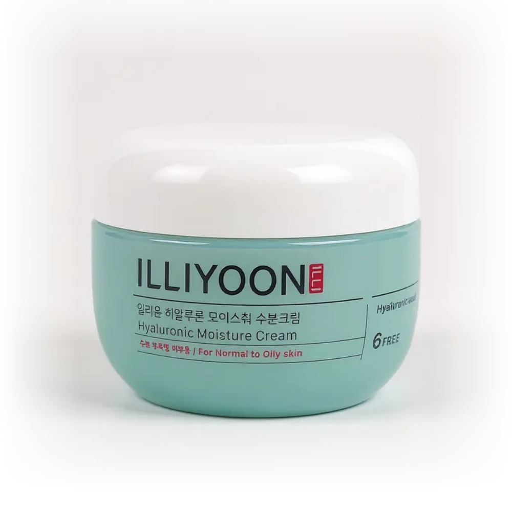 Kem dưỡng ẩm ILLIYOON Hyaluron 100ml x3 | Hydrat hóa sâu cho da khô