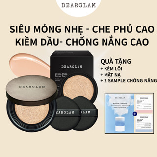 [Dearglam chính hãng] Phấn nước kim cương mỏng nhẹ 3D Ultra Thin Cover Cushion (SP50 +/ PA + + + +) [12ml+Tặng lõi 12ml]
