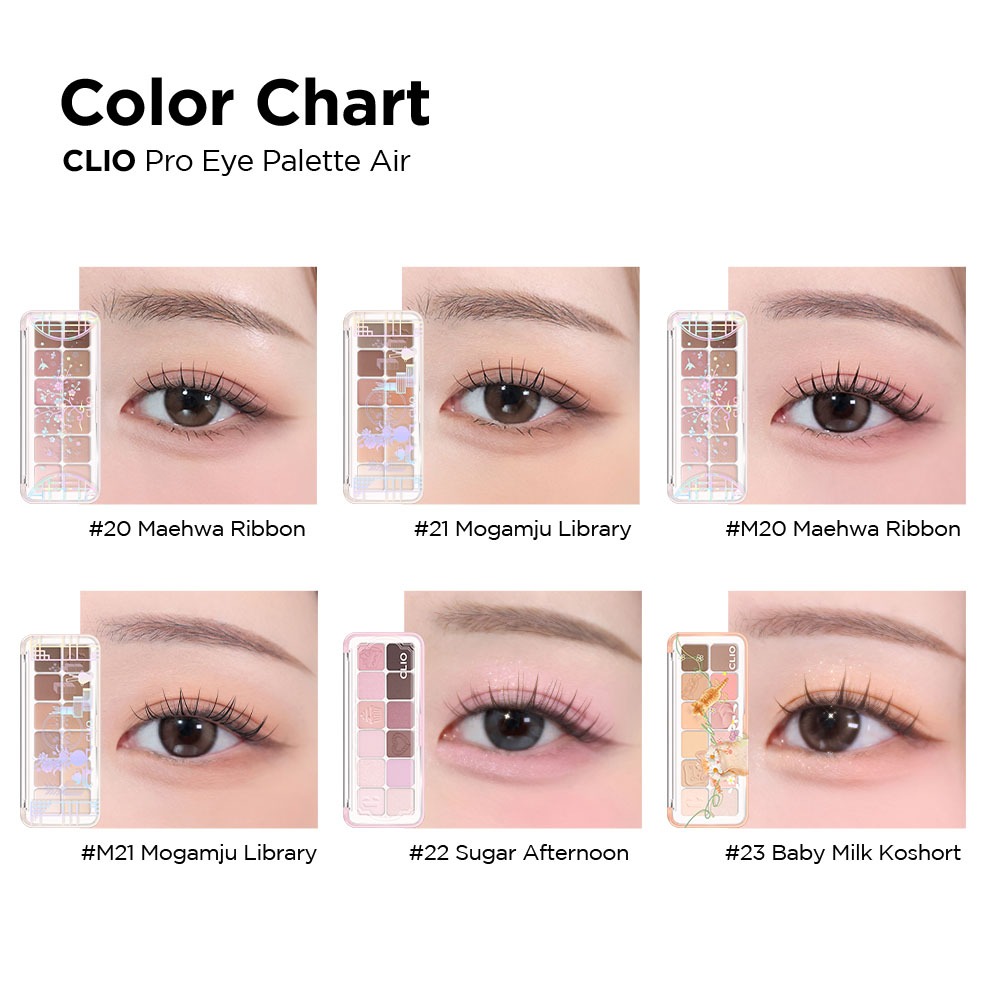 [CLIO]❤️ Bảng Mắt Chuyên Nghiệp Dễ Dùng PRO EYE PALETTE AIR - 0.6gX12 | BigBuy360 - bigbuy360.vn