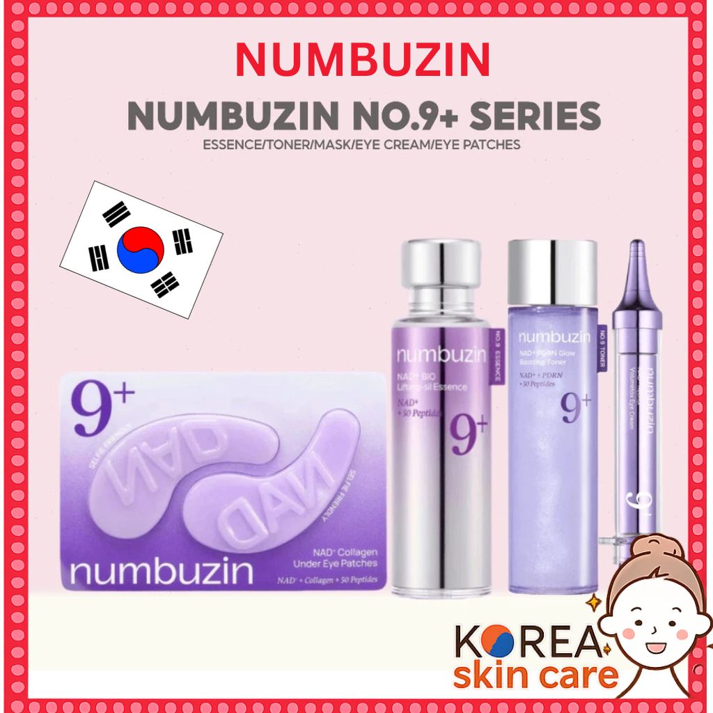 Bộ tinh chất nâng cơ Numbuzin No.9 + NAD + Bio