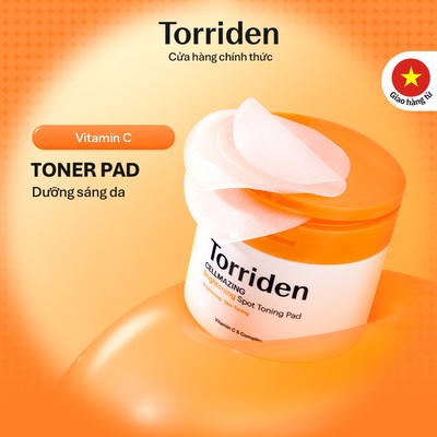 [Torriden Chính hãng] Spot Toning Pad Trắng sáng da CELLMAZING 70 miếng, Toner pad