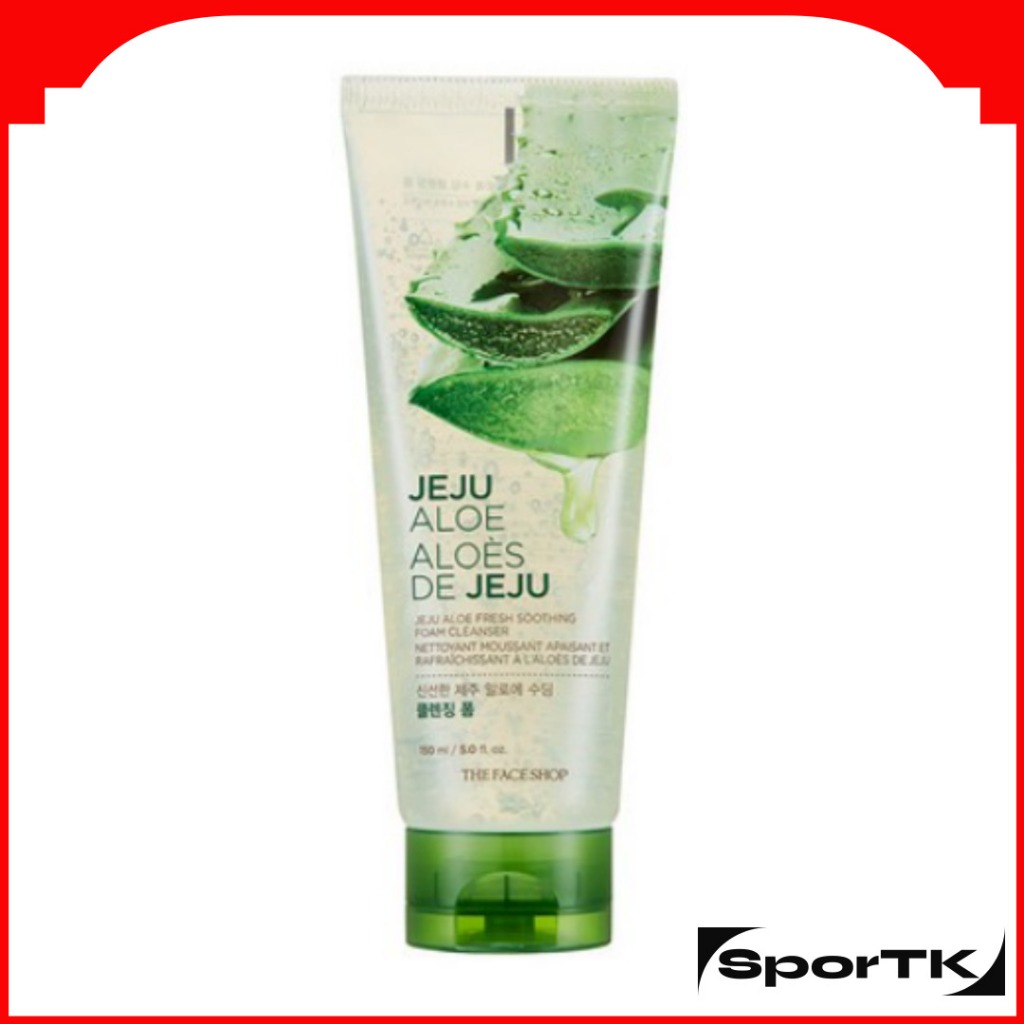 Sữa rửa mặt The Face Shop Jeju Aloe Fresh 150ml