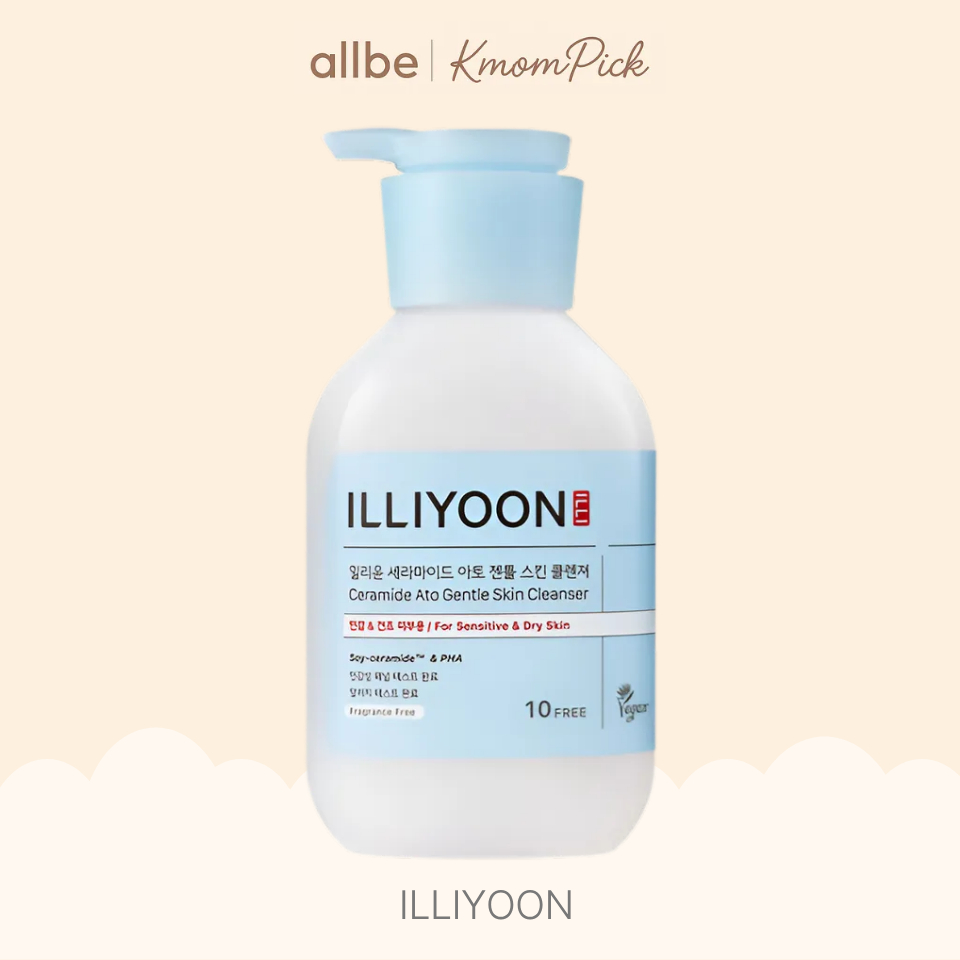 🇰🇷 Sữa rửa mặt da dịu nhẹ Ceramide Ato 5.0 400mL | PH thấp | DA CẢM BIẾN | Dưỡng ẩm