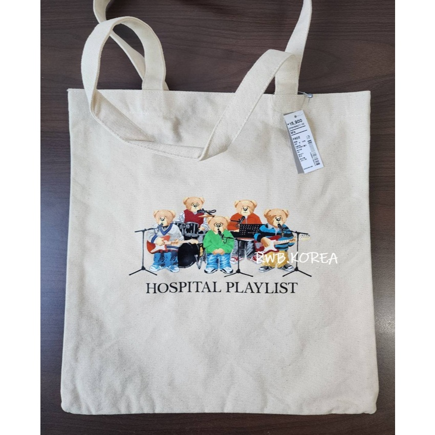 🎀【SALE In Stock】SPAO x Hospital Playlist Eco bag