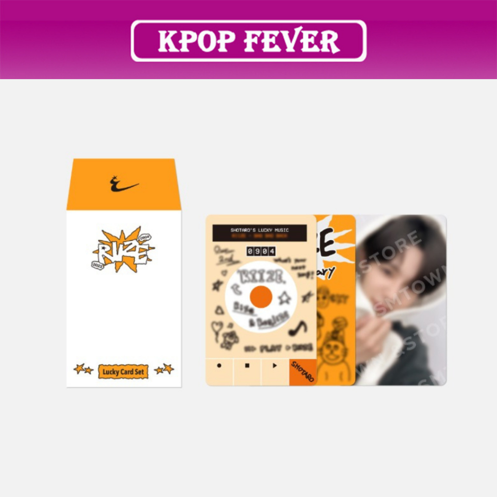 RIIZE [2nd ANNIVERSARY] OFFICIAL MD / LUCKY CARD SET