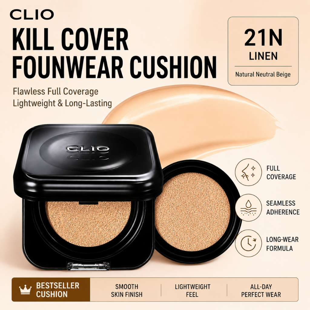 Clio Kill Cover Founwear Cushion 21 Linen