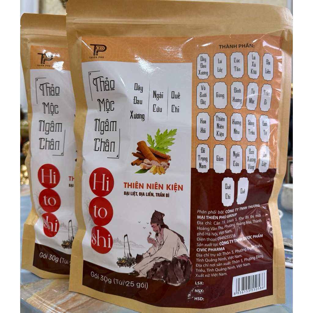 Ngâm Chân Thảo Dược HITOSHI