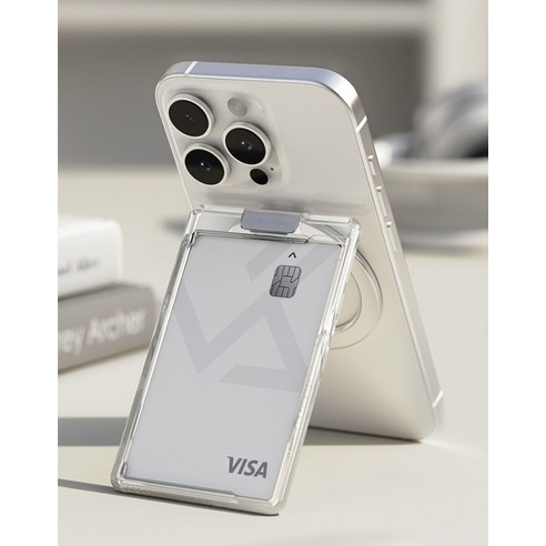 Bản lề ngược MagSafe M Slim Slot Stand Card Wallet Case