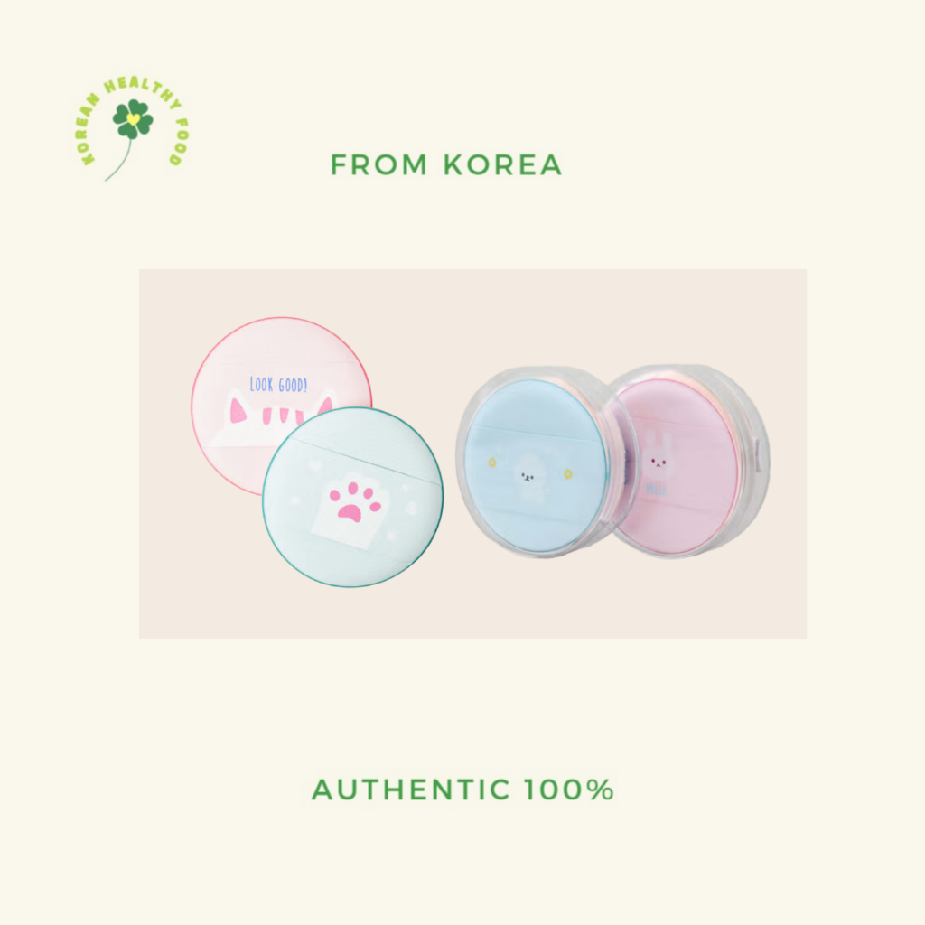 Hàn Quốc DAISO Korea Air Đệm Puff 2P Air Cosmetic Makeup Puff