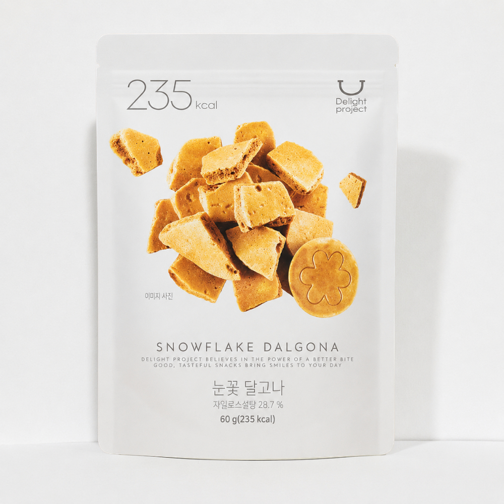Delight Project Yakgwa & Dalgona Snack 3 Gói Tùy chọn 180g / 230g / 255g