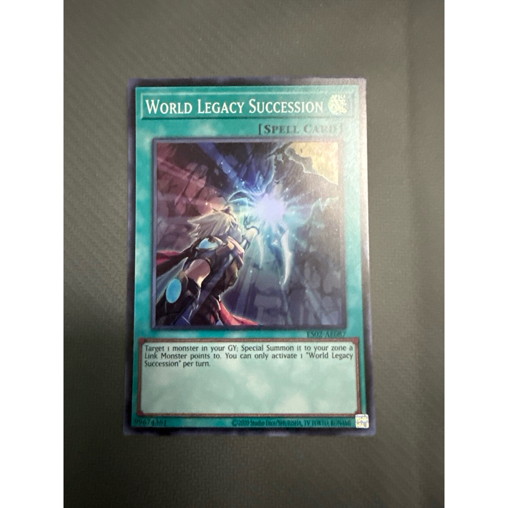 [WibuCardShop] ES02-AE087 World Legacy Succession