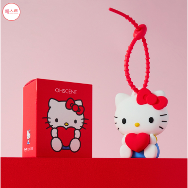 [HELLO KITTY Edition] Máy làm mát / khuếch tán không khí treo Hello Kitty, Máy khuếch tán ô tô, gói 