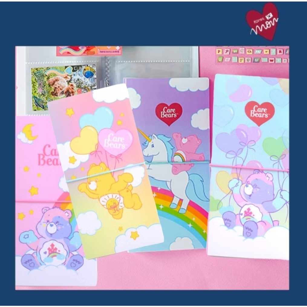 Album ảnh 3 tầng DAISO KOREA Care Bears – 60 túi ✨ Nhân vật K-MOM