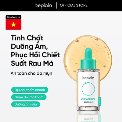 [Beplain Chính Hãng] Tinh chất rau má BEPLAIN Cicaterol phục hồi/ dịu da cấp tốc 30ml