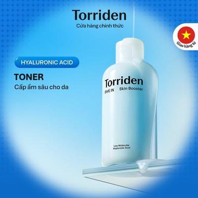 [Torriden Chính hãng] Dưỡng chất tăng cường da DIVE IN chứa Hyaluronic Acid, 200ml, Skin Booster