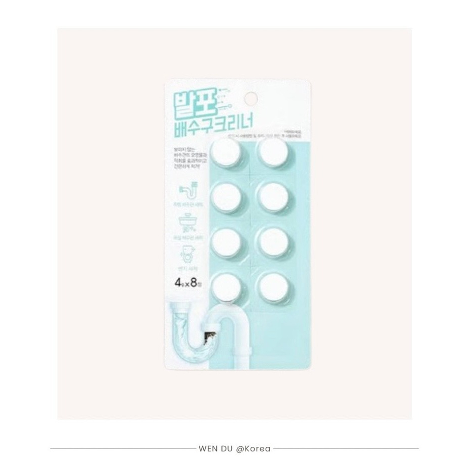 Nước tẩy rửa lên men HÀN QUỐC DAISO l Boggle Boggle (8 Tab) SẢN XUẤT TẠI HÀN QUỐC