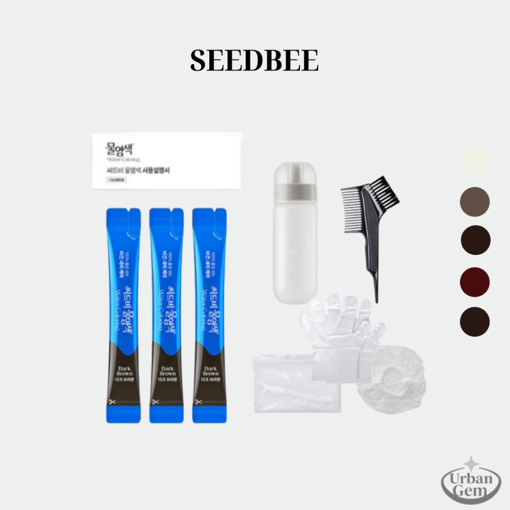 Dụng cụ đổi tóc nước Seedbee Hàn Quốc Nobox Vegan không gây kích ứng da đầu 3 lần