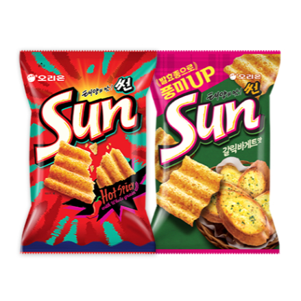K-Carts [Orion] SunChip Hương Vị Cay Nóng 80g / tỏi baguette hương 80g