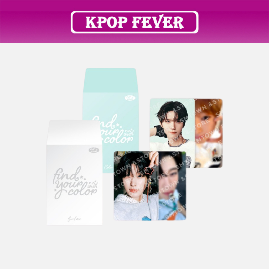NCT WISH [FIND YOUR COLOR] POP-UP MD / RANDOM TRADING CARD SET