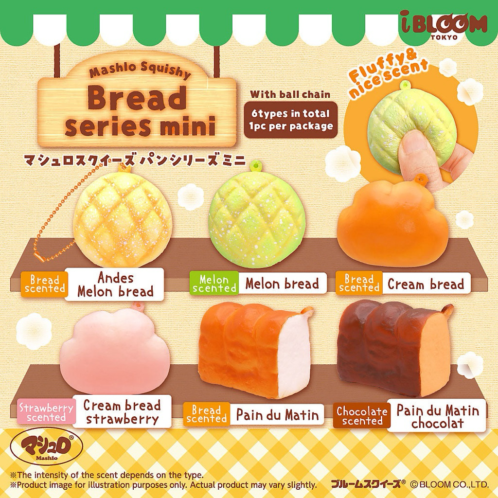 Squishy iBloom Mashlo Bread Series Mini