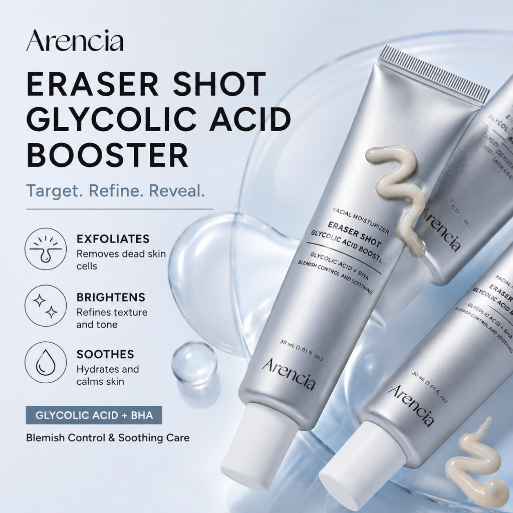 ARENCIA Eraser Shot Glycolic Acid Booster