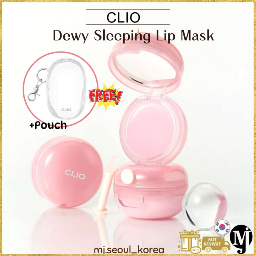 Mặt nạ dưỡng môi ngủ Clio Dewy 13g + Túi (Miễn phí)