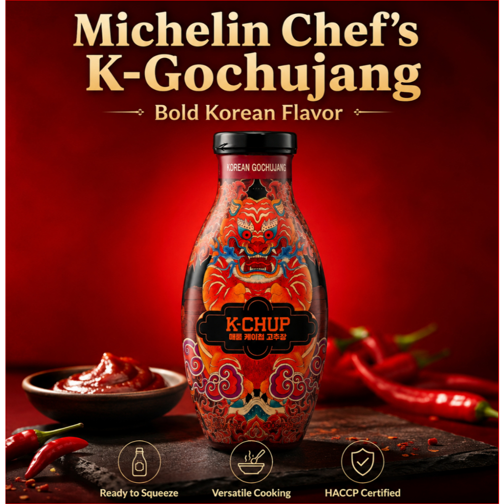 Sốt ớt Hàn Quốc K-CHUP Savory & Cay Gochujang 300g