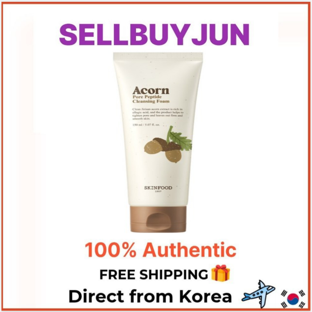 [Skinfood] Sữa Rửa Mặt Làm Săn Chắc Acorn 150ml | Sữa rửa mặt nhẹ nhàng hàng ngày
