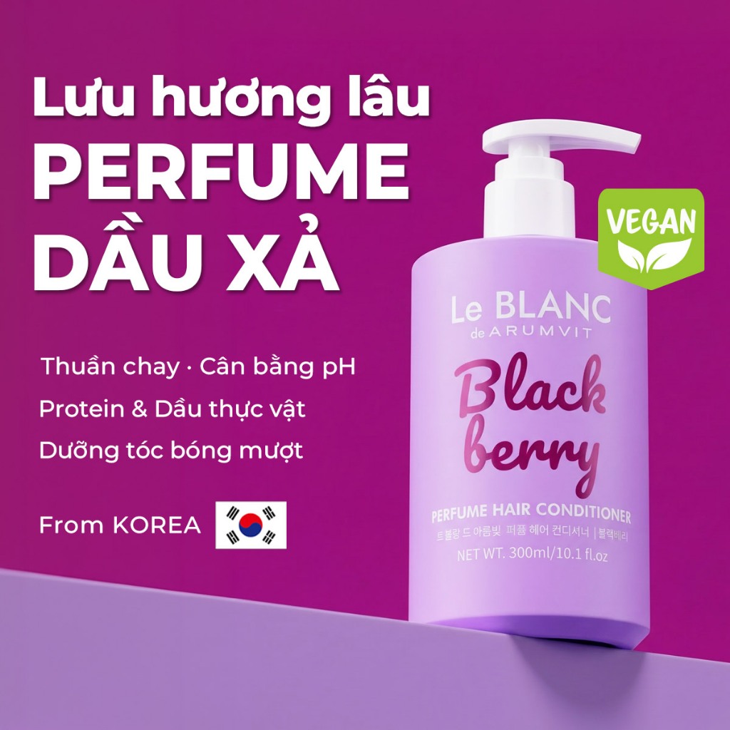 Le BLANC Dầu Xả Nước Hoa - Blackberry | Perfume Hair Conditioner