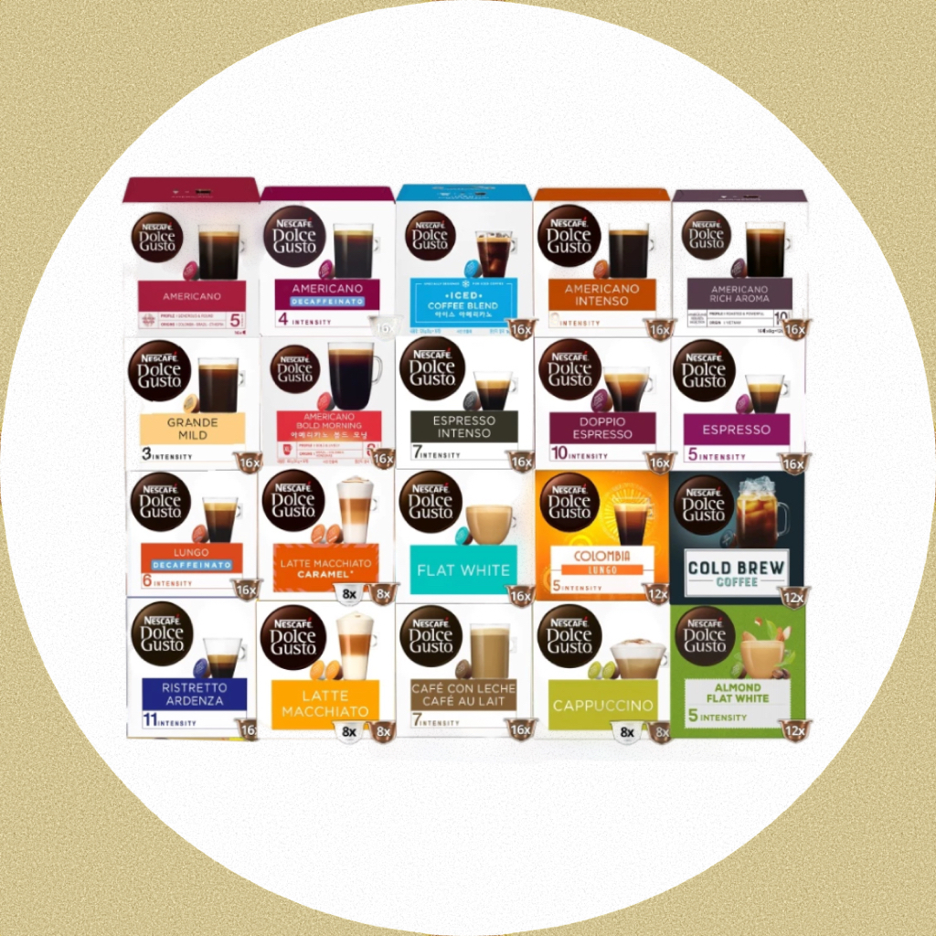 [Nescafe] Viên nang cà phê Dolce Gusto / Dolce Gusto Coffee Capsules