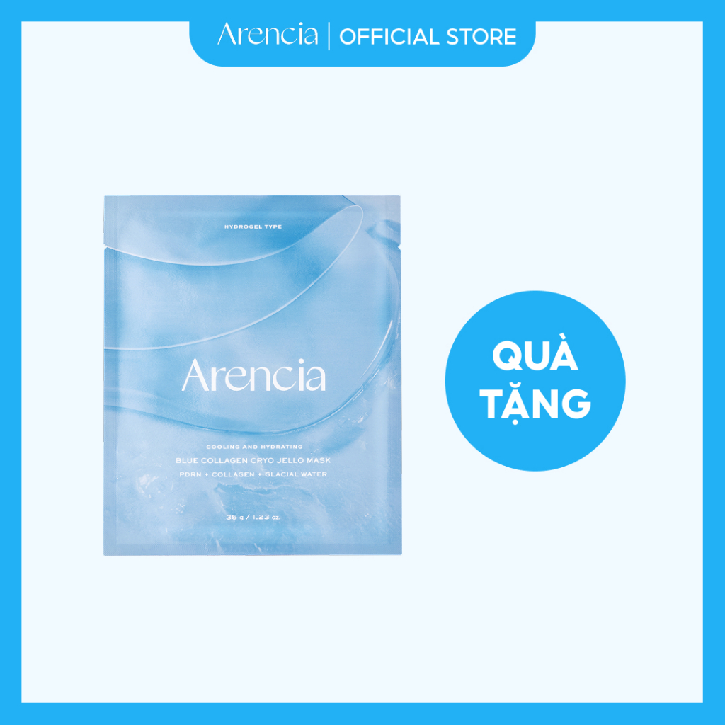 [Arencia] Mặt nạ Collagen Cryo Jello xanh 1ea