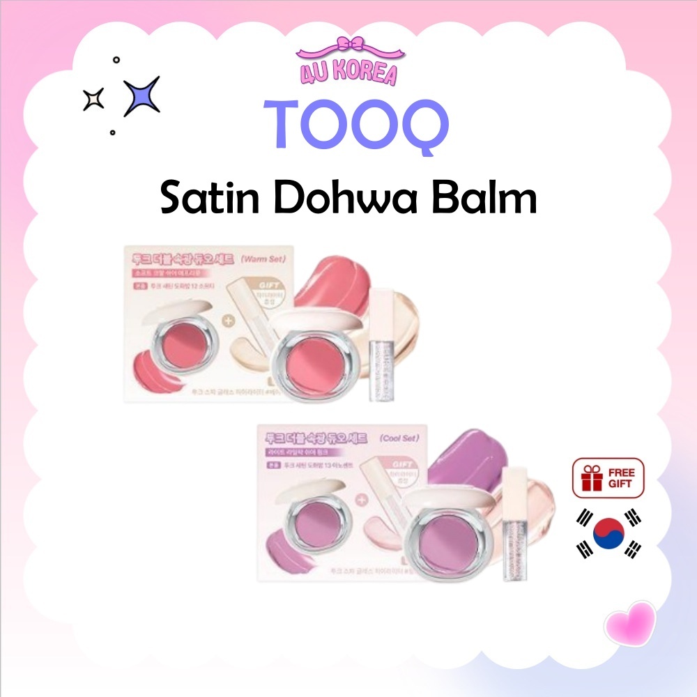 TOOQ Satin Dohwa Balm - 13 Màu / K-BEAUTY