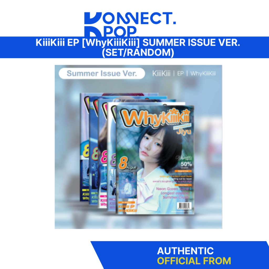 KiiiKiii EP [WhyKiiiKiii] SUMMER ISSUE VER.(SET/RANDOM)
