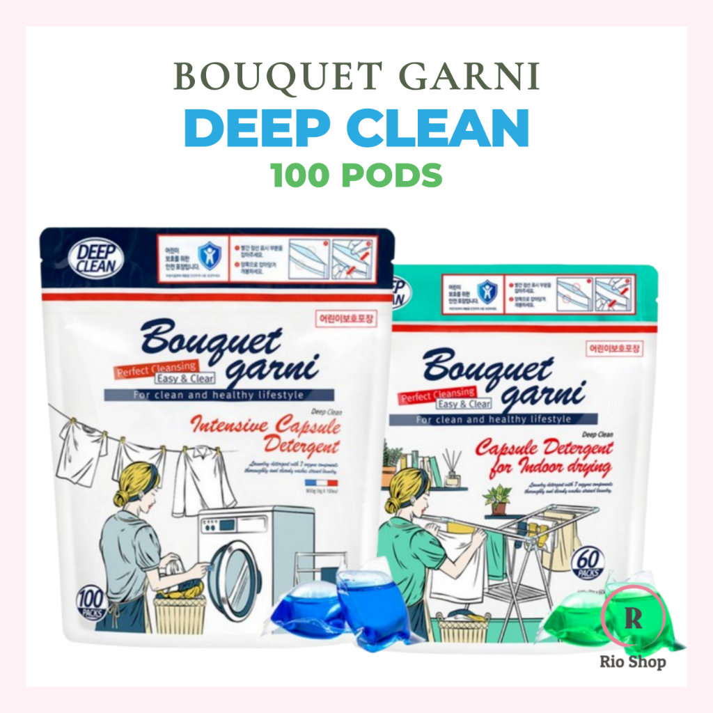 Bột giặt làm sạch sâu Bouquet Garni – 100 viên
