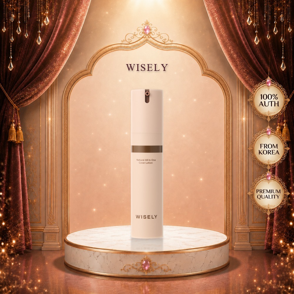 [Wisely] Natural Toneup Allinone Cover Lotion 50ml - sữa dưỡng da chính hãng Hàn Quốc