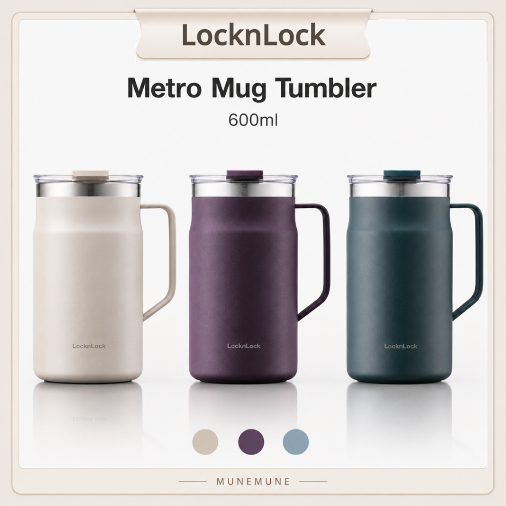 BTS Jungkook Đã qua sử dụng LocknLock Metro Mug Tumbler 600ml