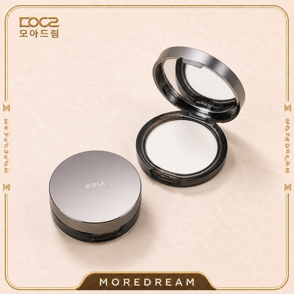BBIA Eau Powder Pact, 9g, 01 Trắng Nguyên Chất, 1 Gói