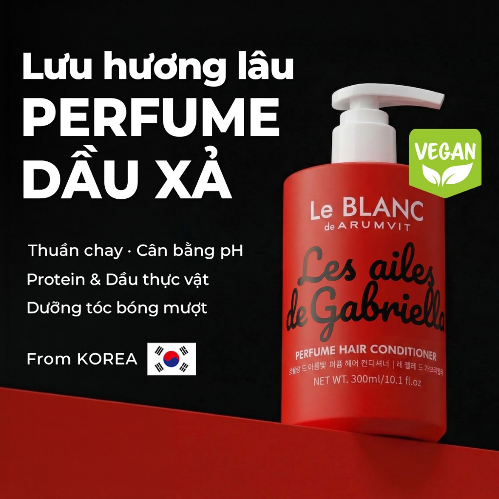 Le BLANC Dầu Xả Nước Hoa -Les ailes de Gabriella | Perfume Hair Conditioner