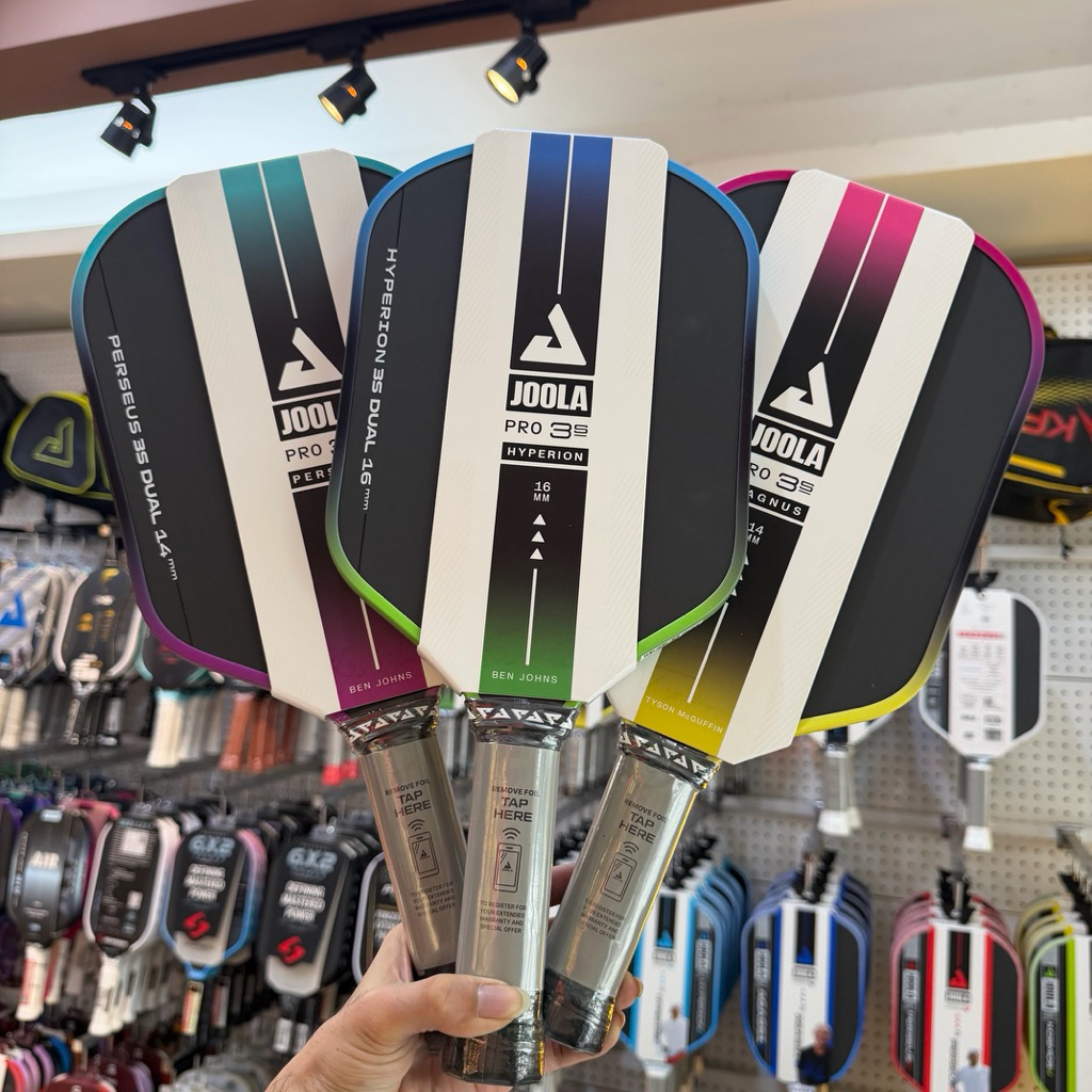 [ JOOLA ] VỢT PICKLEBALL JOOLA PRO 3S DUAL CHÍNH HÃNG ( TẶNG QUẤN CÁN DÁN VIỀN )