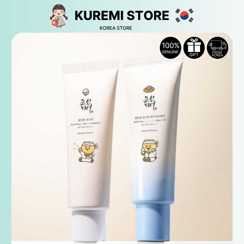 Beauty of Joseon Relief Sun Rice Probiotics SPF50 Daily Sunscreen Double Set 50ml