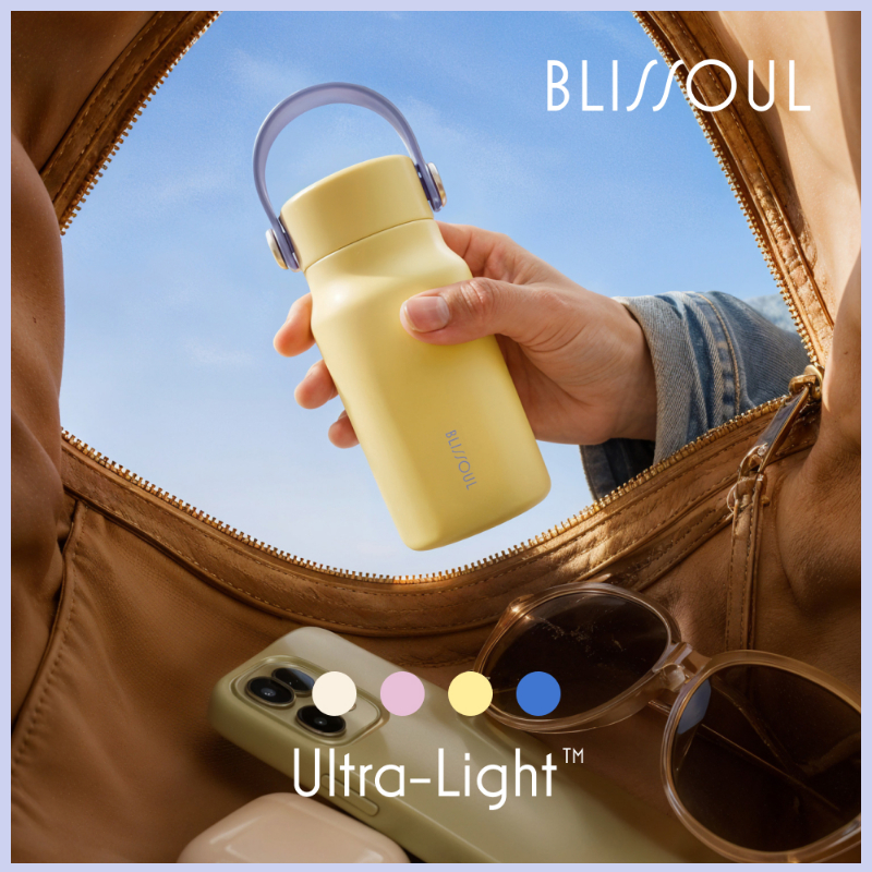 LocknLock BlisSoul Ultra Light Easy Carry Mini Tumbler 200ml Chai chân không chống rò rỉ, 4 màu