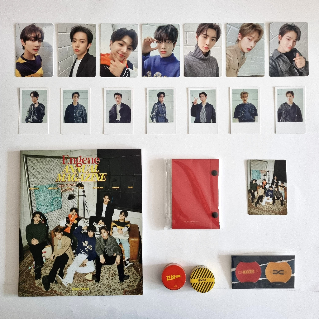 ENHYPEN Global Official Fanclub ENGENE MEMBERSHIP KIT 1 Photocard chính thức