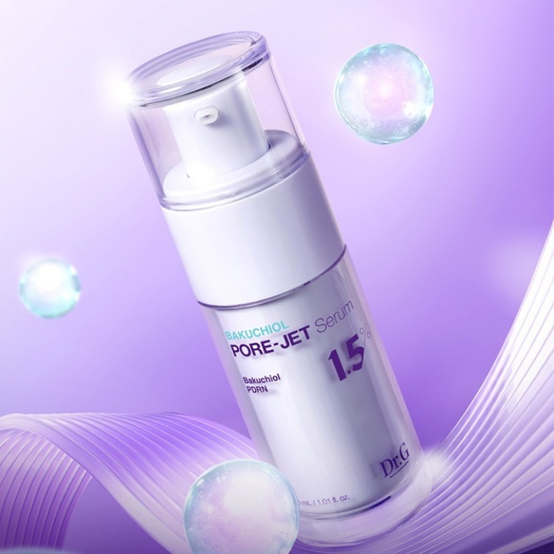 [Dr.G] Bakuchiol Pore Jet Serum 30ml Exosome Pore Co Giãn Chống Lão Hóa Ampoule