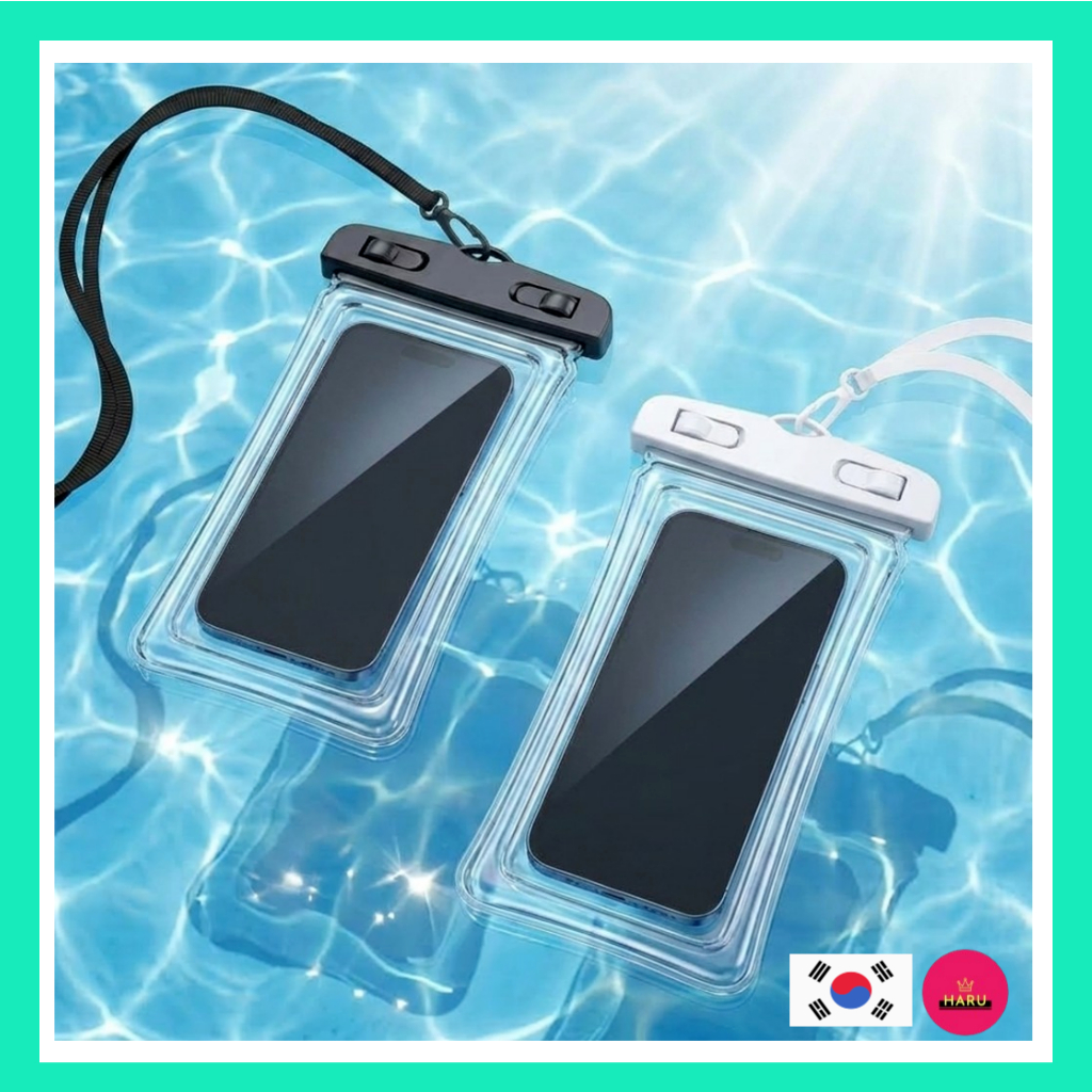 [Ilsang Ssuim] Bộ túi đựng điện thoại chống nước cảm ứng 1 + 1 / Vỏ di động dưới nước khóa đôi phổ t