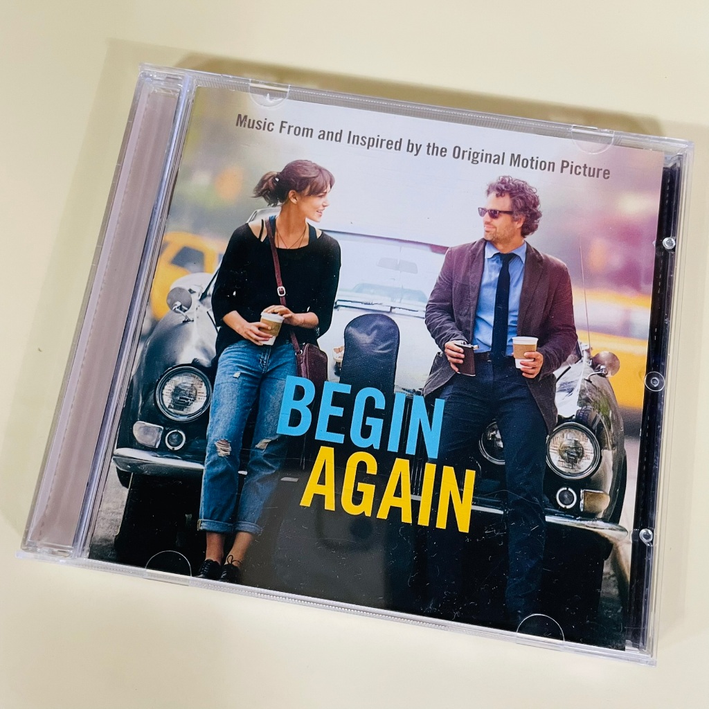 BEGIN AGAIN OST – Music From the Motion Picture / Rare Original 2014 Audio CD Feat. Adam Levine & Ke