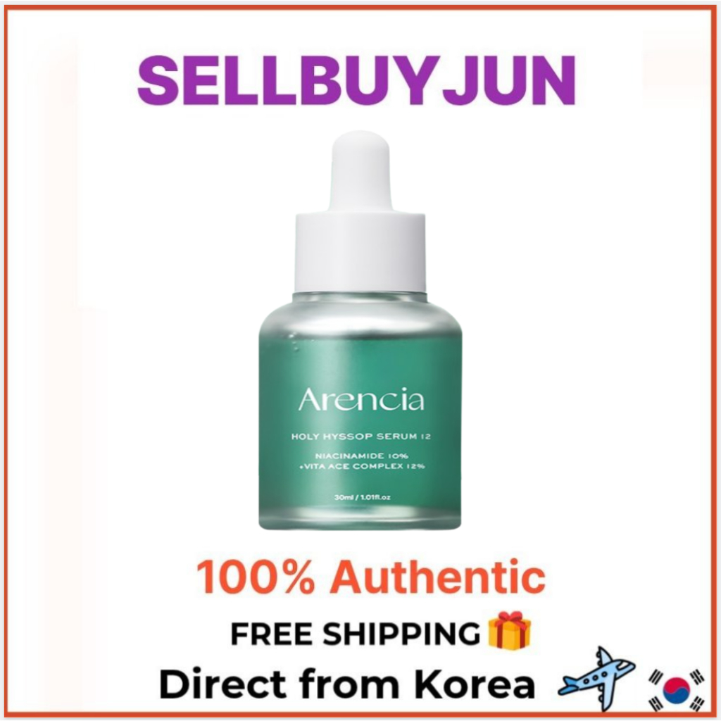 [Arencia] Serum dưỡng ẩm Holy Hyssop 12 30ml | Tinh chất da mặt