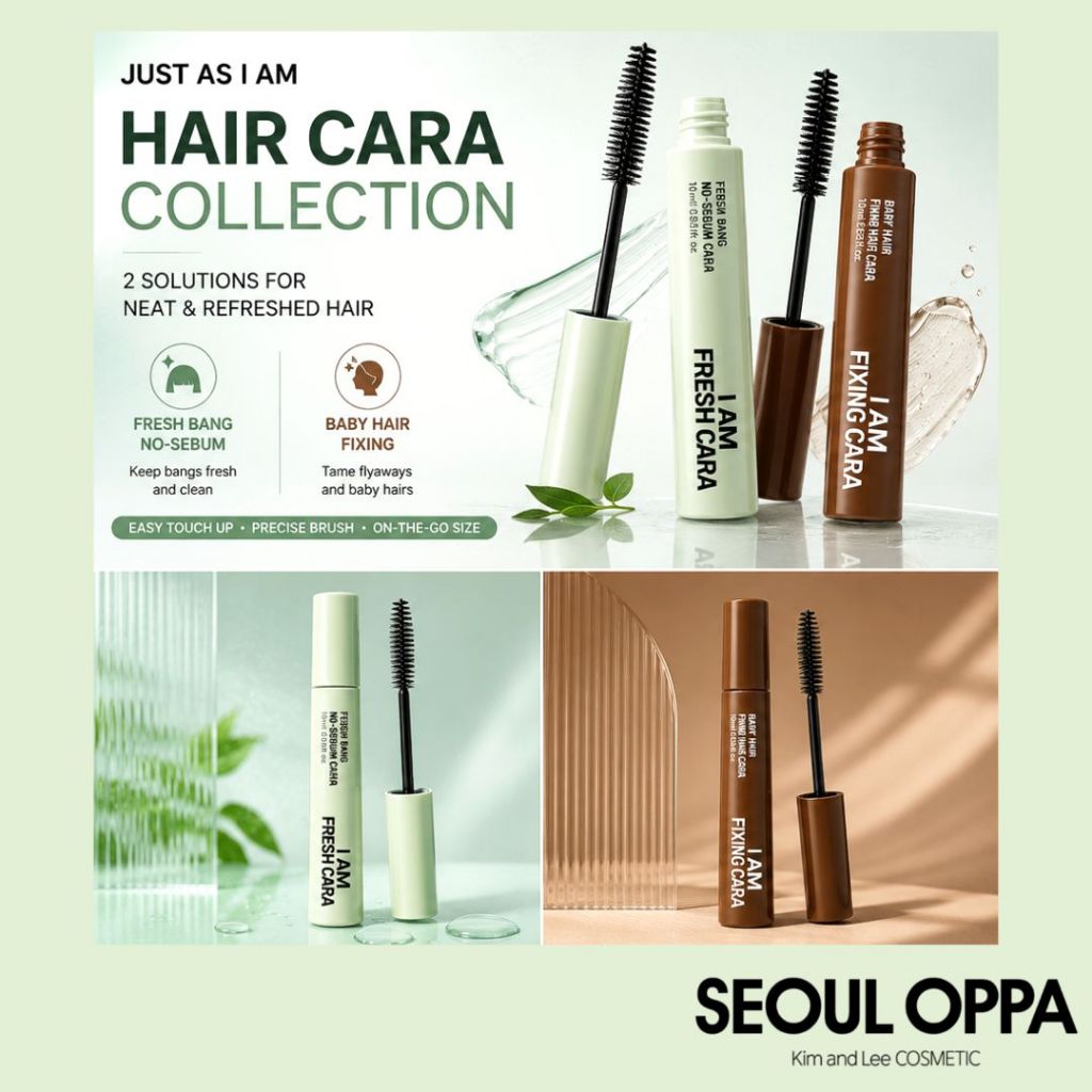 [JUST AS I AM] SERIES TÓC CARA – 2 LOẠI 10 ml / SeoulOppa