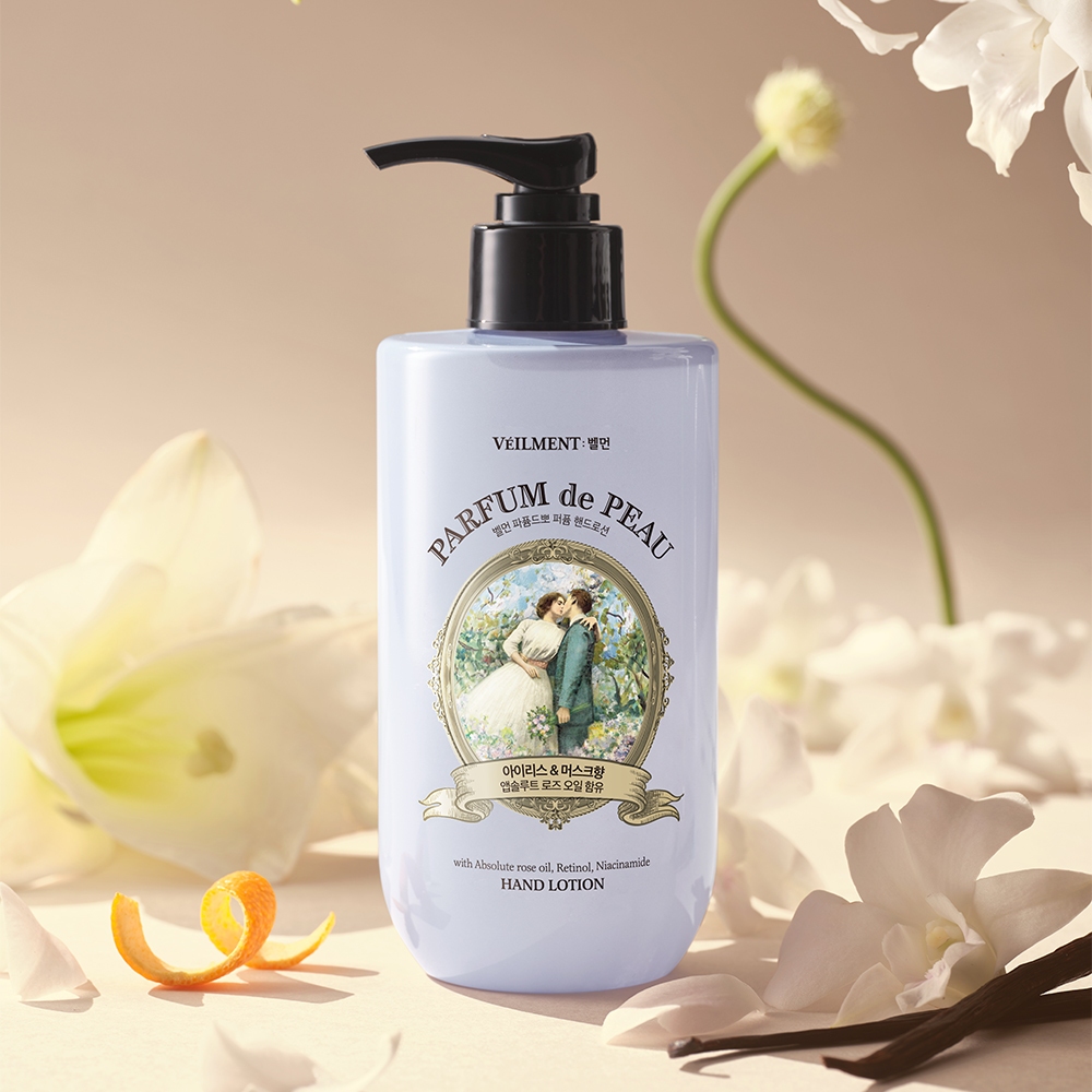 [Vệ sinh] Nước hoa Parfum de Peau Sữa rửa tay 300ml Iris Musk Chăm sóc tay chống lão hóa